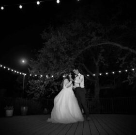 Evening Deck Wedding